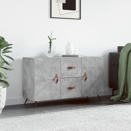 Skænk 100x36x60 cm konstrueret træ betongrå
