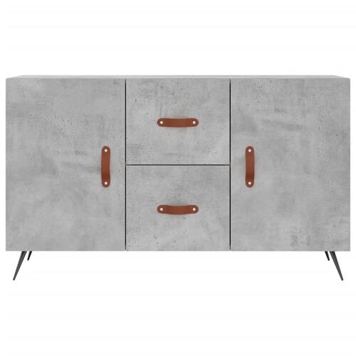 Skænk 100x36x60 cm konstrueret træ betongrå