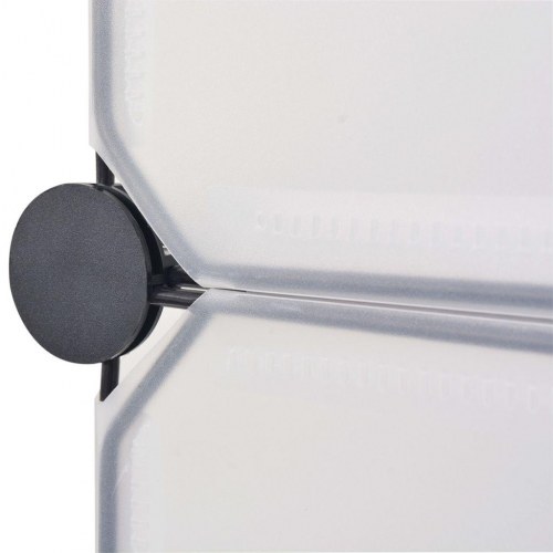Sammensat skoskab med 10 rum - hvid, 47×37×172 cm