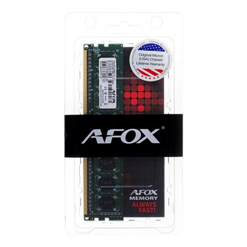 Afox RAM-hukommelse DDR3 8 GB 1600 MHz CL11 (240‑pin DIMM) - Grøn