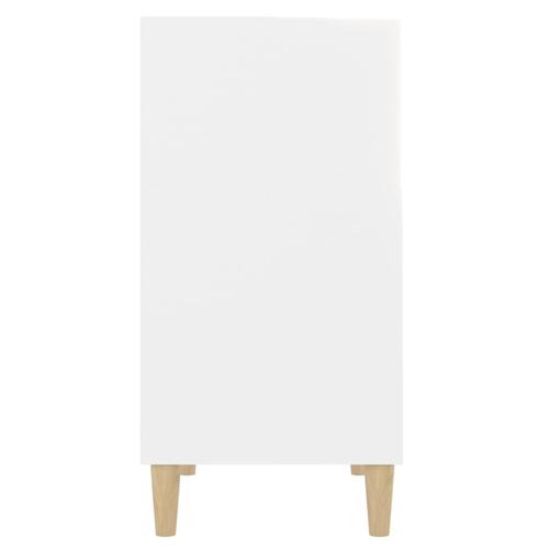 Skænk 57x35x70 cm konstrueret træ hvid