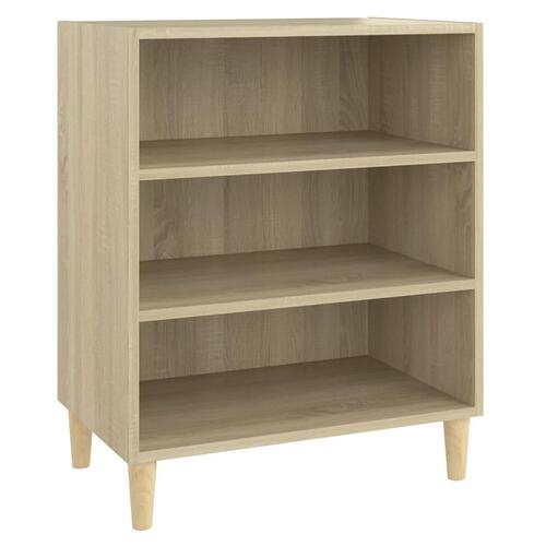 Skænk 57x35x70 cm konstrueret træ sonoma-eg