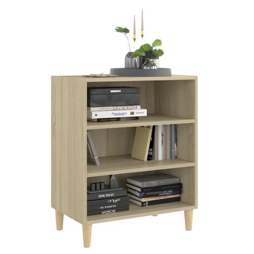 Skænk 57x35x70 cm konstrueret træ sonoma-eg