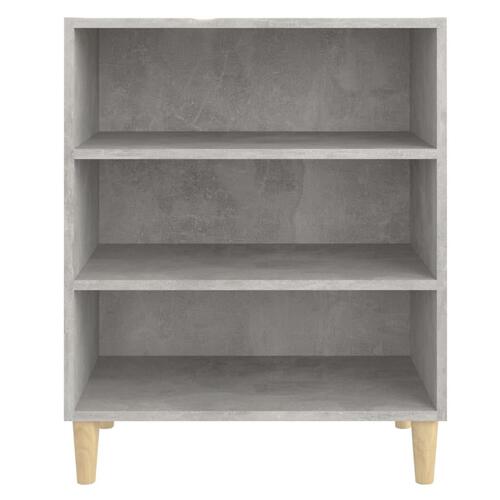 Skænk 57x35x70 cm konstrueret træ betongrå