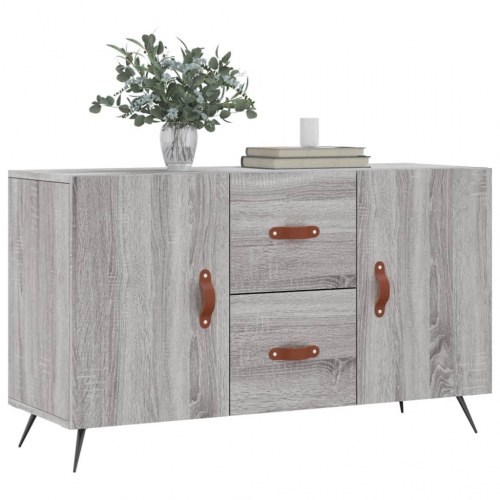 Skænk 100×36×60 cm i konstrueret træ - grå sonoma-eg