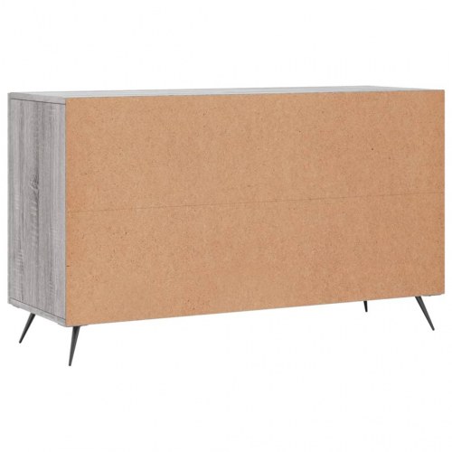 Skænk 100×36×60 cm i konstrueret træ - grå sonoma-eg