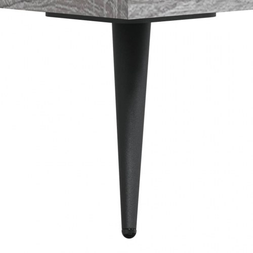 Skænk 100×36×60 cm i konstrueret træ - grå sonoma-eg