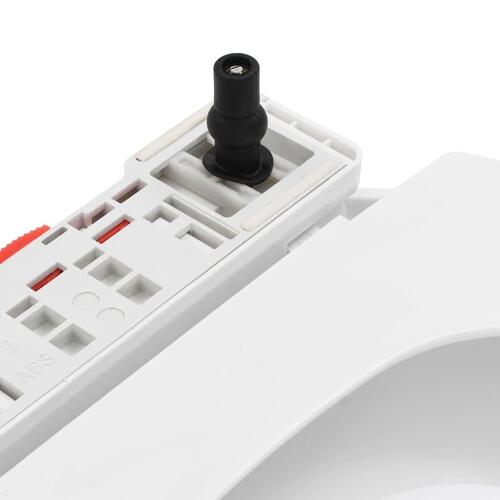 Toiletsæde med soft-close og quick release-design hvid