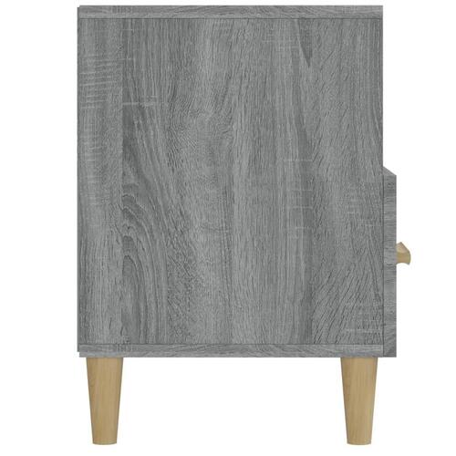 Tv-bord 102x36x50 cm konstrueret træ grå sonoma-eg
