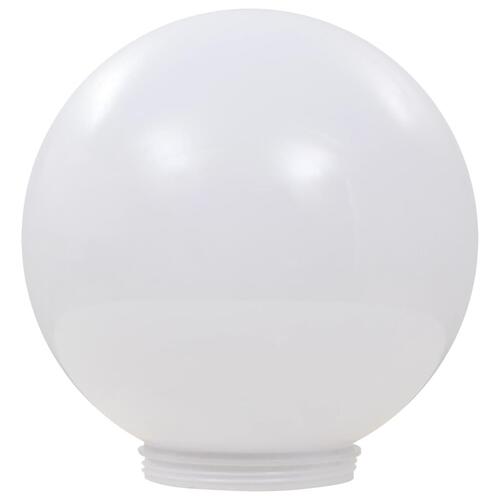 LED-solcellelampe 40 cm rund RGB-farver