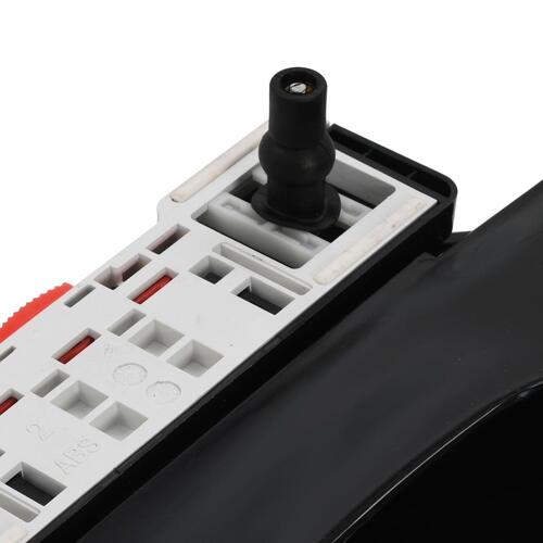Toiletsæde med soft-close og quick release-design sort