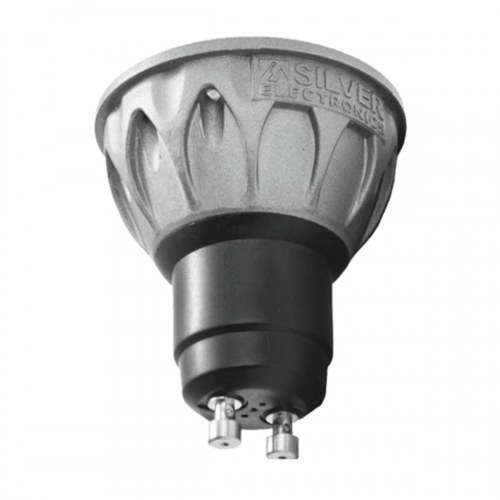 LED pære GU10 - Silver Electronics 8 W, 3000 K, 690 lm