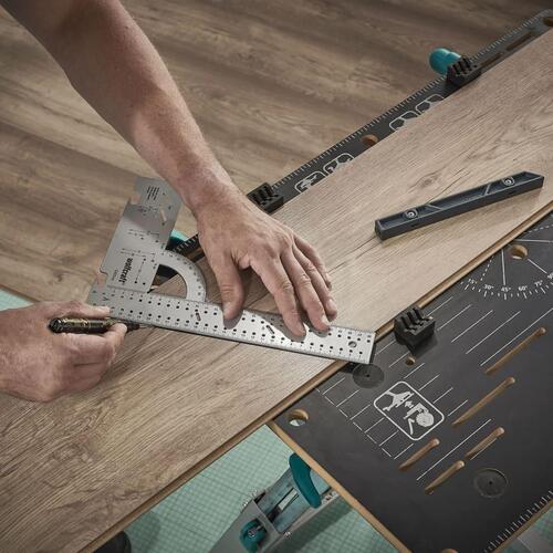 Wolfcraft basisværktøjssæt til montering af laminat- og designgulve