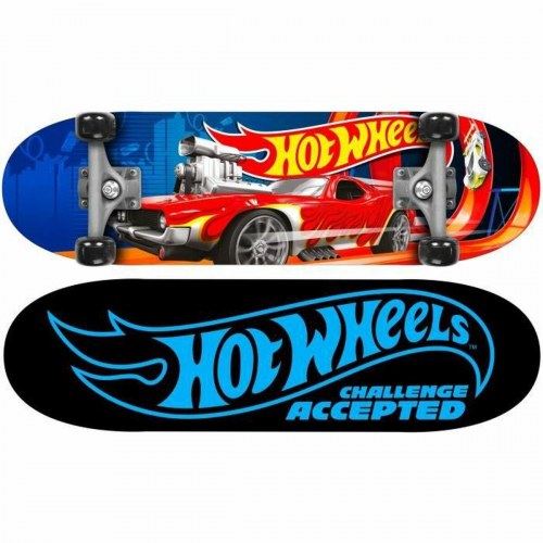 Skateboard Hot Wheels 28" - multifarvet, børns