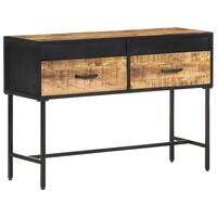 Konsolbord 110x35x75 cm ru mangotræ