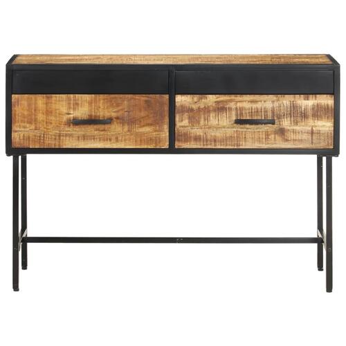 Konsolbord 110x35x75 cm ru mangotræ