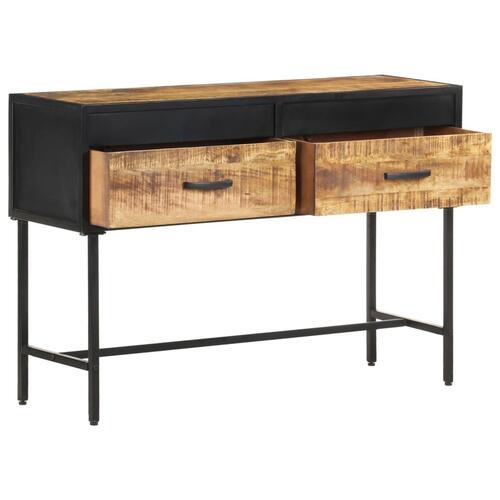 Konsolbord 110x35x75 cm ru mangotræ