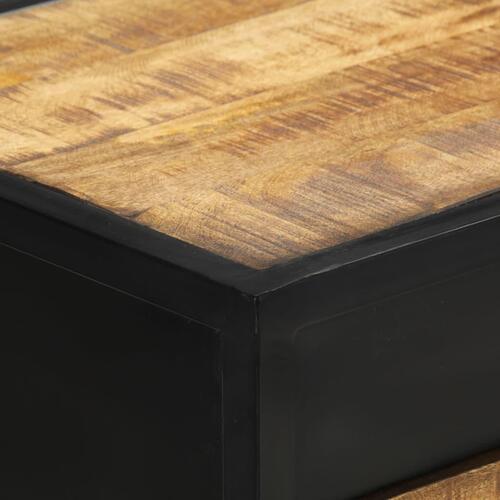 Konsolbord 110x35x75 cm ru mangotræ