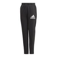 Træningsdragt til børn underdele Adidas Badge of Sport Sort 8-9 år
