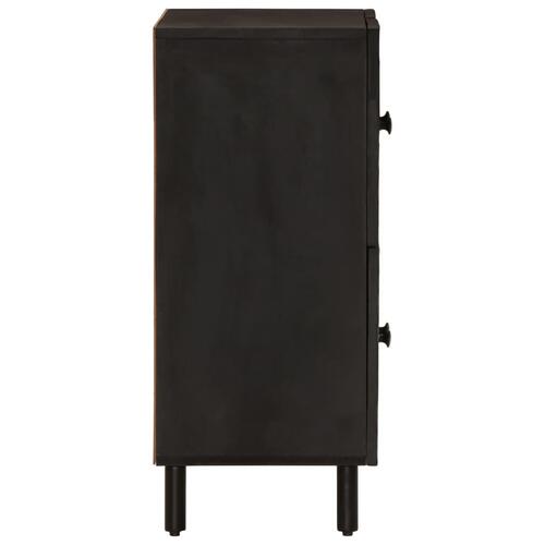Skab 60x33x75 cm massivt mangotræ sort