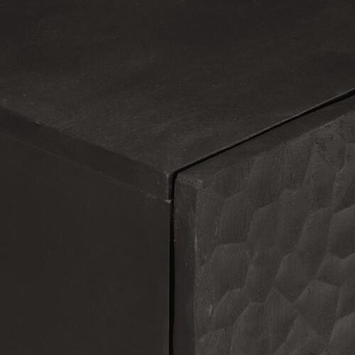 Skab 60x33x75 cm massivt mangotræ sort