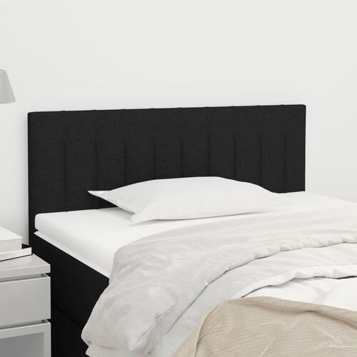 Sengegavl 100x5x78/88 cm stof sort