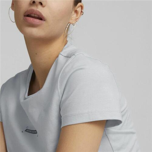 Kortærmet T-shirt til Kvinder Puma Better Grå S