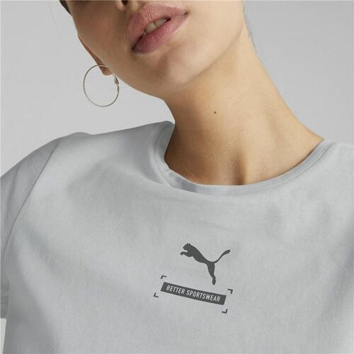 Kortærmet T-shirt til Kvinder Puma Better Grå S