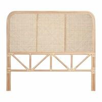 Sengegavl Natur Rattan 178 x 4 x 128 cm