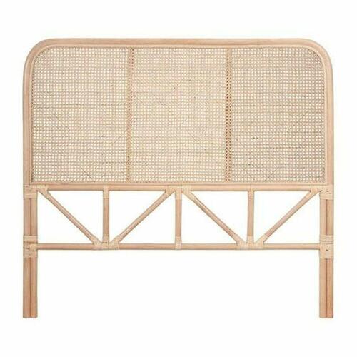 Sengegavl Natur Rattan 178 x 4 x 128 cm