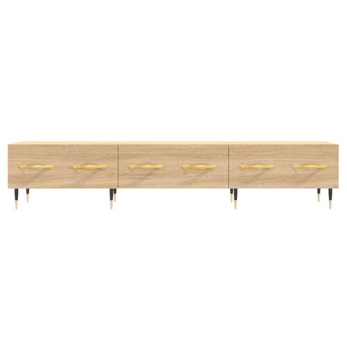 Tv-bord 150x36x30 cm konstrueret træ sonoma-eg