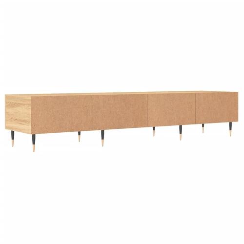Tv-bord 150x36x30 cm konstrueret træ sonoma-eg