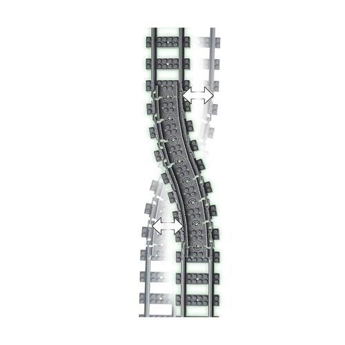 Playset Lego City 60205 Rail Pack 20 Dele