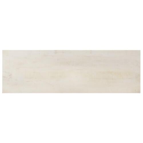 Konsolbord 115x35x77 cm ru mangotræ hvid
