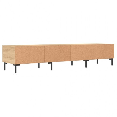 Tv-bord 150x36x30 cm konstrueret træ sonoma-eg