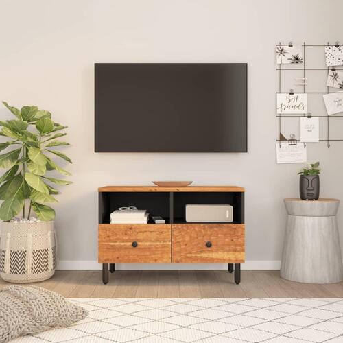 Tv-bord 70x33x46 cm massivt akacietræ