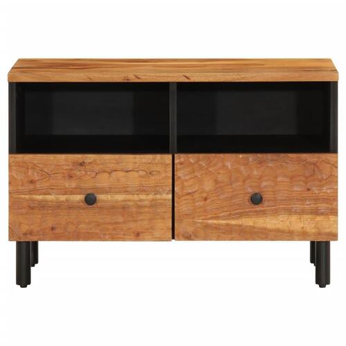 Tv-bord 70x33x46 cm massivt akacietræ