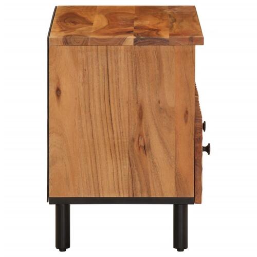 Tv-bord 70x33x46 cm massivt akacietræ