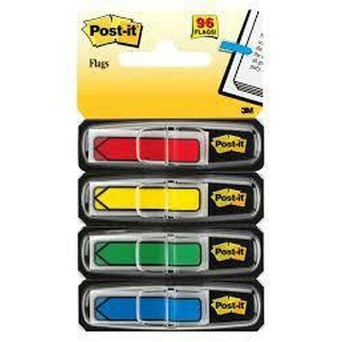 Sæt med klæberige noter Post-it Index Multifarvet 12 x 43,1 mm (6 enheder)