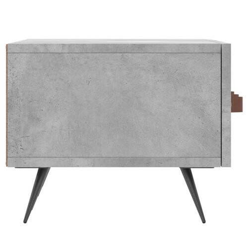 Tv-bord 150x36x30 cm konstrueret træ betongrå