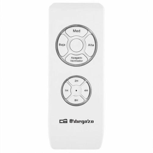 Loftsventilator med lys Orbegozo CP 103132 60 W Sort