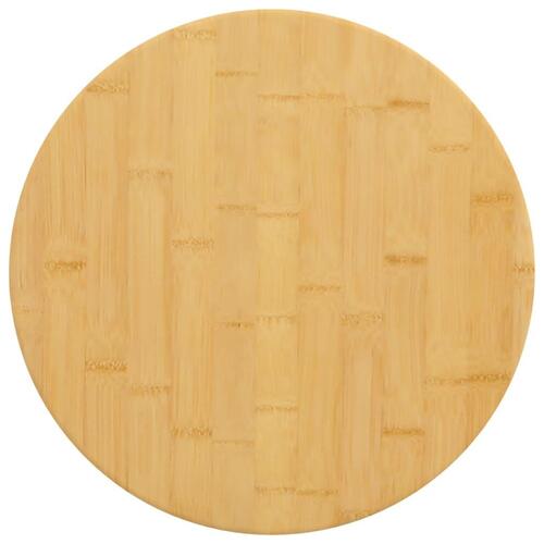 Bordplade Ø40x1,5 cm bambus