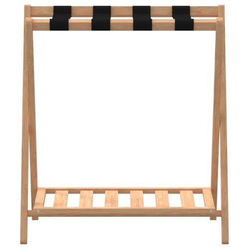 Kuffertbænk 68x38x58 cm bambus