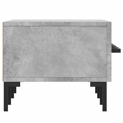 Tv-bord 150x36x30 cm konstrueret træ betongrå