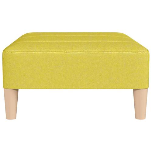 Fodskammel 78x56x32 cm stof grøn