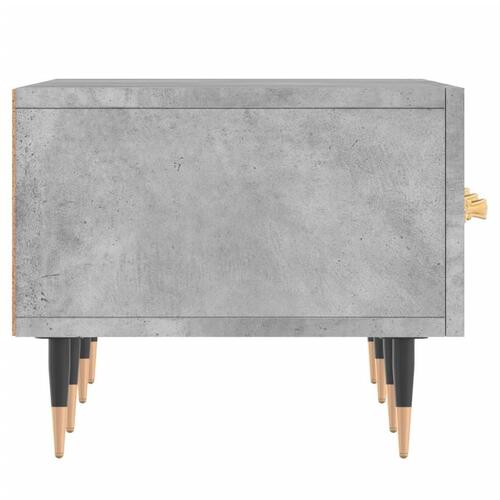 Tv-bord 150x36x30 cm konstrueret træ betongrå