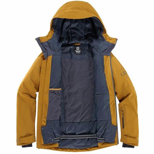 Sportsjakke til Mænd Salomon Highland M Brun XL