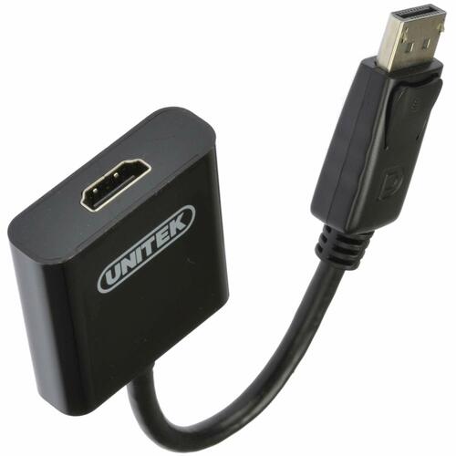 DisplayPort til HDMI-adapter Unitek Y-5118DA Sort