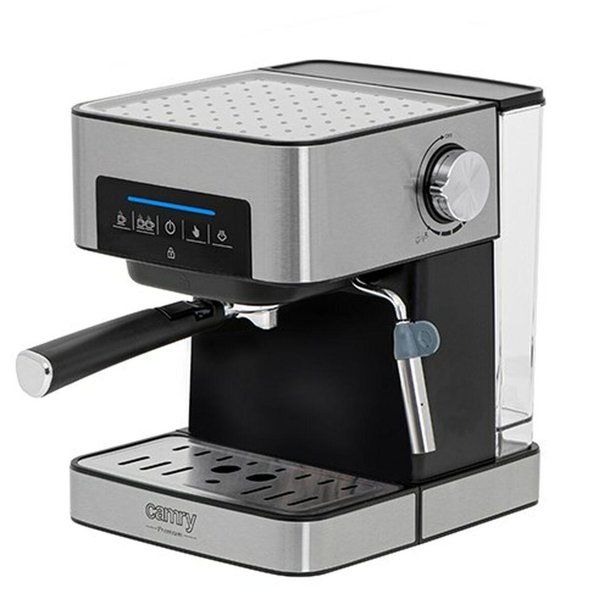 Adler Camry CR 4410 hurtig manuel espressomaskine, sort 1,6 l