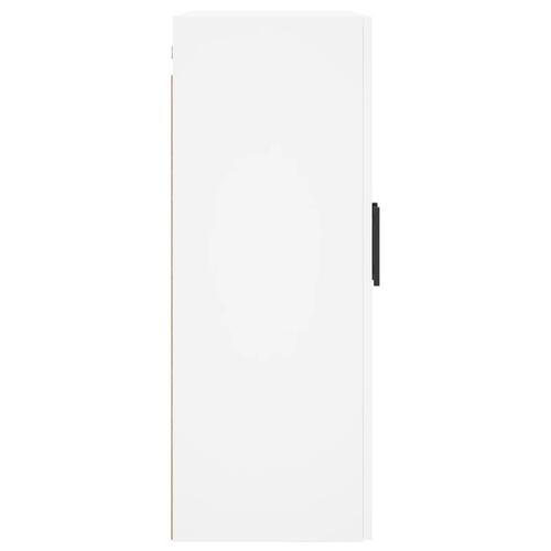 Vægskabe 2 stk. 69,5x34x90 cm hvid